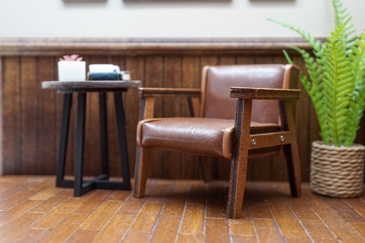 Leather Sofa Single
