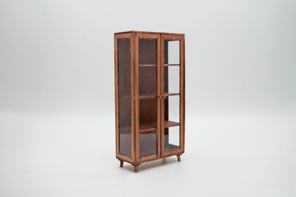 Multifunctional Bookshelf and Dish Cupboard