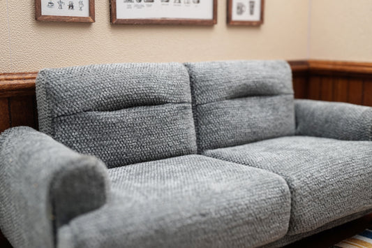 Freeze Fabric Triple Sofa