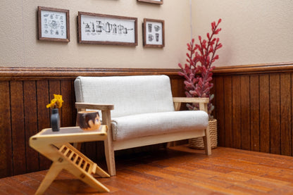 Wooden Frame Sofa Double