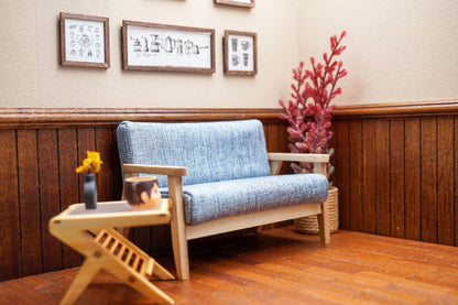 Wooden Frame Sofa Double