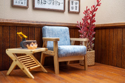 Wooden Frame Sofa Single