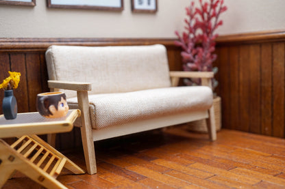 Wooden Frame Sofa Double