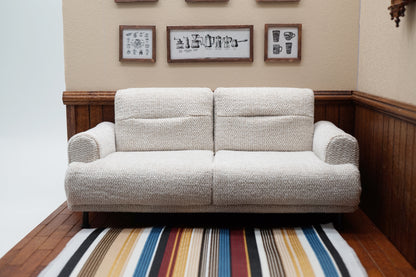 Freeze Fabric Triple Sofa