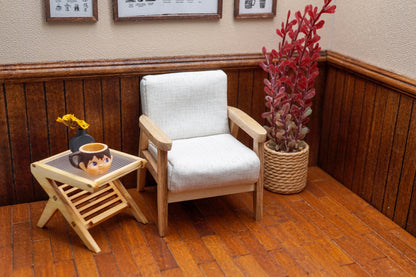 Wooden Frame Sofa Single