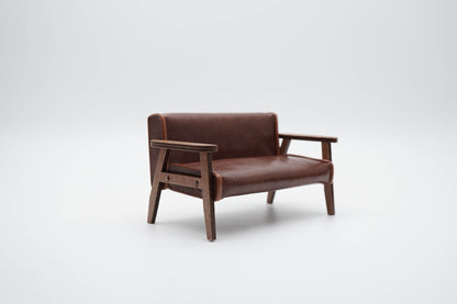 Leather Sofa Double