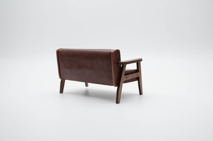 Leather Sofa Double